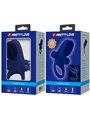 Pretty Love Palle - Anello Fallico Vibrante con Stimolatore Blu