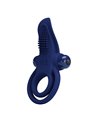 Pretty Love Bronson - Doppio Anello Fallico con Vibrazione Blu
