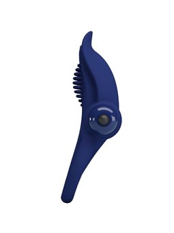 Pretty Love Bronson - Doppio Anello Fallico con Vibrazione Blu