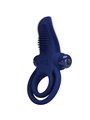 Pretty Love Bronson - Doppio Anello Fallico con Vibrazione Blu