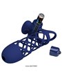 Pretty Love Giann - Anello Fallico Vibrante con Guaina in Silicone Blu
