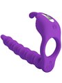 Pretty Love Blackney - Vibratore Prostatico con Anello Fallico Viola