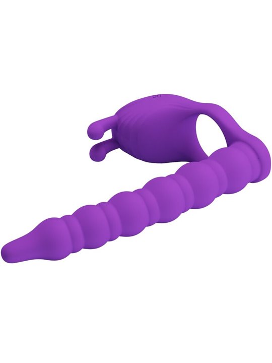 Pretty Love Blackney - Vibratore Prostatico con Anello Fallico Viola