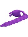 Pretty Love - Blackney Penis Ring With Lila Vibrator Plug