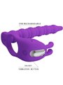 Pretty Love Blackney - Vibratore Prostatico con Anello Fallico Viola