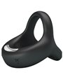 Pretty Love Elliott - Anello Fallico Vibrante in Silicone Nero