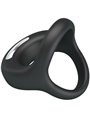 Pretty Love Elliott - Anello Fallico Vibrante in Silicone Nero