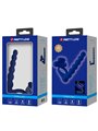 Pretty Love Ajmal - Anello Fallico Vibrante con Plug Anale Blu