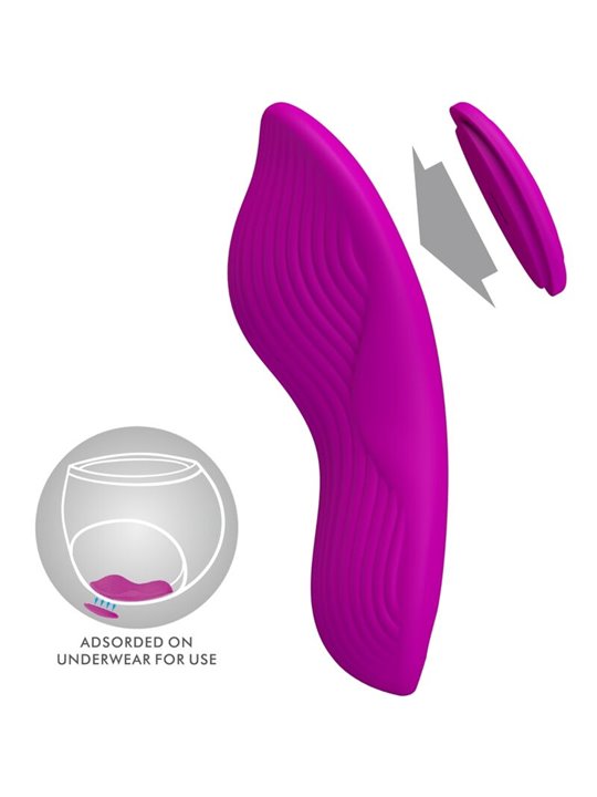 Pretty Love Romario - Vibratore Panty in Silicone con Telecomando Rosa