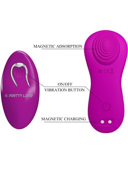 Pretty Love Romario - Vibratore Panty in Silicone con Telecomando Rosa