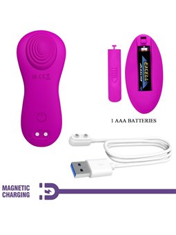 Pretty Love Romario - Vibratore Panty in Silicone con Telecomando Rosa