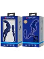 Pretty Love Ayad - Anello Fallico Vibrante con Plug Anale Blu