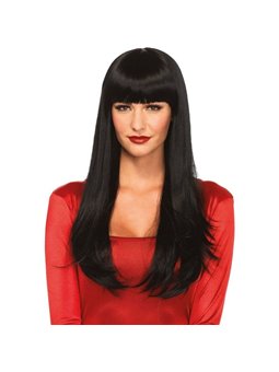 Leg Avenue - Bangin Long Straight Wig Black