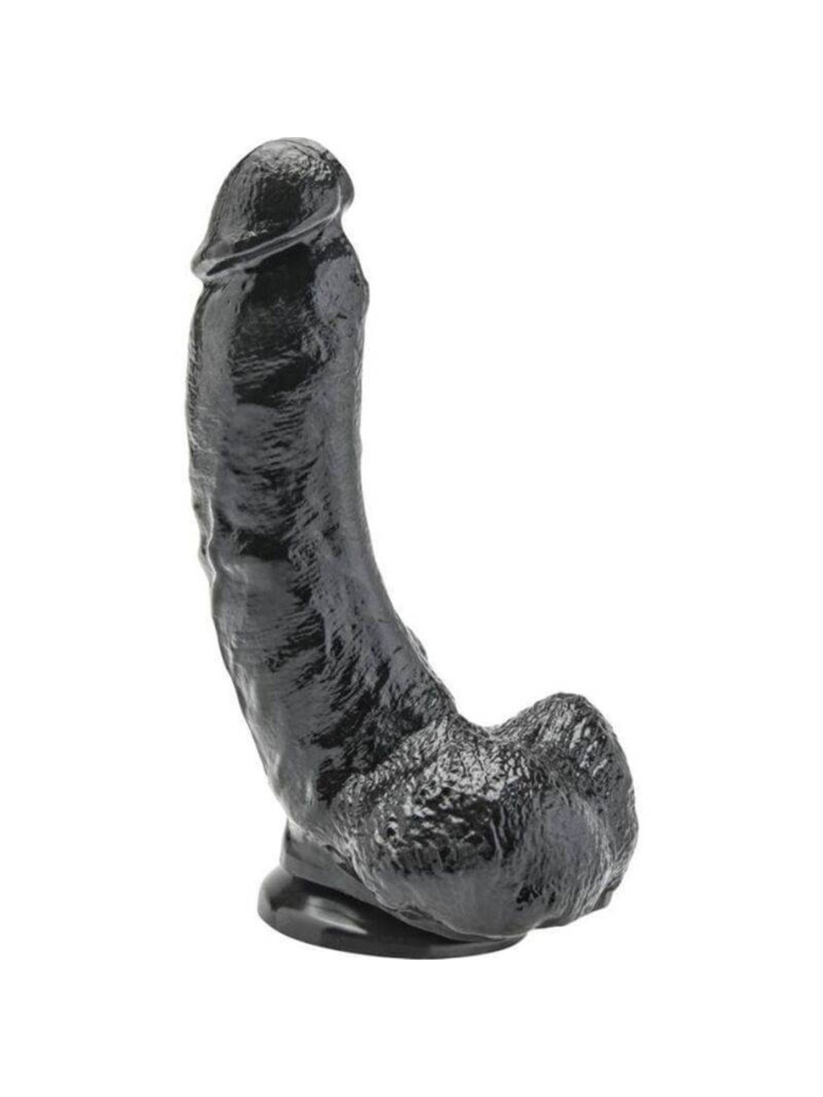 Get Real - Dildo 20,5 CM with Balls Black