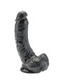 Get Real - Dildo 20,5 CM with Balls Black