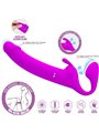 Pretty Love Zanini - Strapless Strap-On 10 Vibrazioni Viola