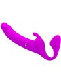 Pretty Love Zanini - Strapless Strap-On 10 Vibrazioni Viola