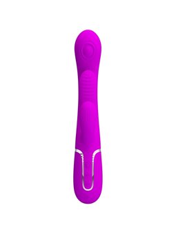 Pretty Love Shania - Vibratore Rabbit Triplo Multifunzione Rosa