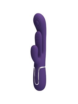 Pretty Love - Shania Triple Rabbit Vibrator Multifunction Purple