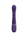 Pretty Love Shania - Vibratore Rabbit Triplo Multifunzione Viola