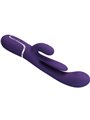 Pretty Love Shania - Vibratore Rabbit Triplo Multifunzione Viola