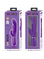 Pretty Love Shania - Vibratore Rabbit Triplo Multifunzione Viola
