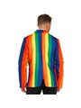 Leg Avenue - Giacca da Uomo + Cravatta Rainbow Taglia S