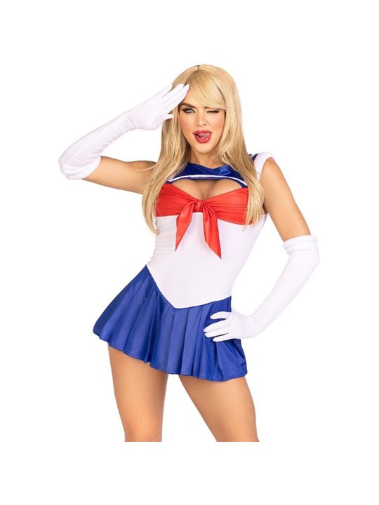 Leg Avenue - Costume Sexy Marinaia Multicolore M