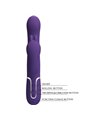 Pretty Love Cammy - Vibratore Rabbit Triplo Multifunzione 4 in 1 Viola