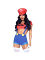 Leg Avenue - Costume Sexy Mario Bros Rosso/Blu M