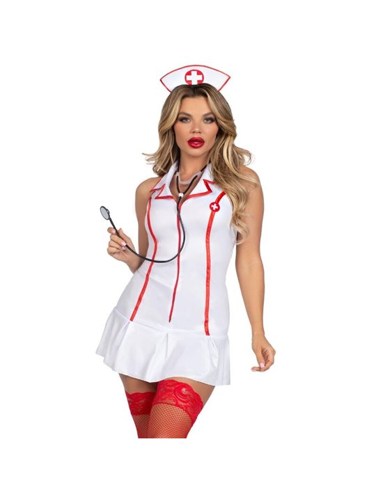 Leg Avenue - Head Nurse Costume White S/M
