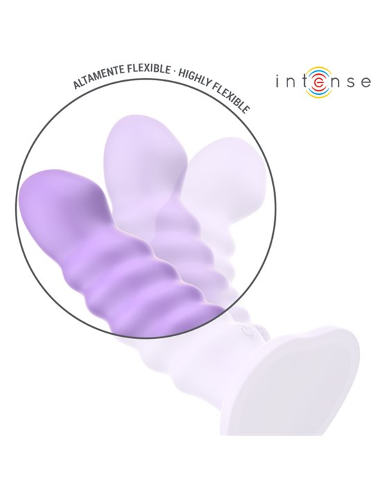 Intense Brenda - Vibratore Punto G a Spirale con Telecomando Viola 14 Cm