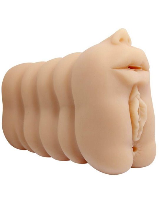 Baile Temptation Passion Lady - Masturbatore Uomo Vagina Bocca e Ano Realistici