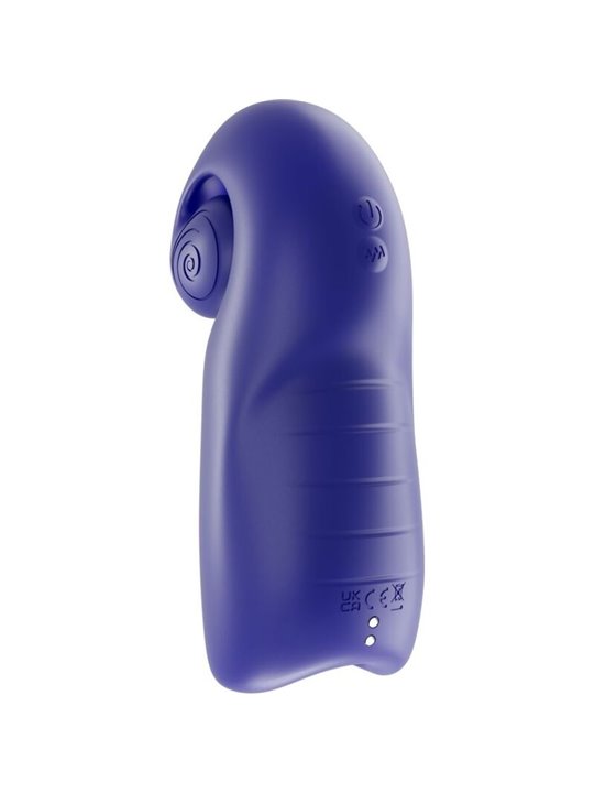 Snail Vibe Evo - Masturbatore Maschile Slide N'Roll Blu Scuro