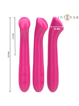 Intense Paty - Vibratore 19 Cm Flessibile 10 Vibrazioni Modello 2 Rosa