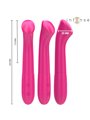 Intense Paty - Vibratore 19 Cm Flessibile 10 Vibrazioni Modello 2 Rosa