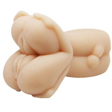 Baile Passion Lady - Masturbatore Uomo Doppia Vagina Realistica in Silicone
