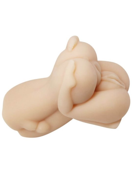 Baile Passion Lady - Masturbatore Uomo Doppia Vagina Realistica in Silicone