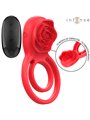 Intense Gail - Rosa Stimolante 10 Vibrazioni Rosso con Telecomando