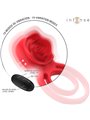 Intense Gail - Rosa Stimolante 10 Vibrazioni Rosso con Telecomando