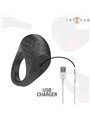 Intense - Clover Vibrator Penis Ring 10 Vibrations Black