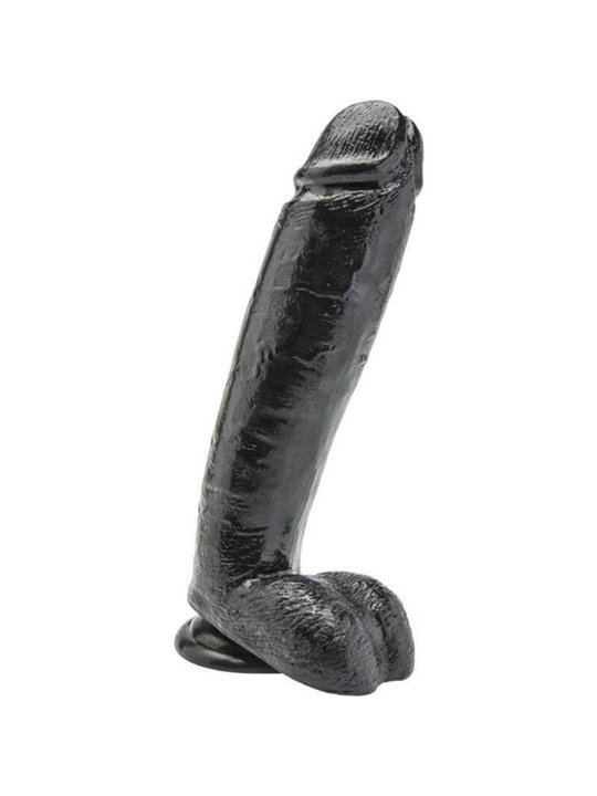Get Real - Dildo 25,5 CM With Balls Black