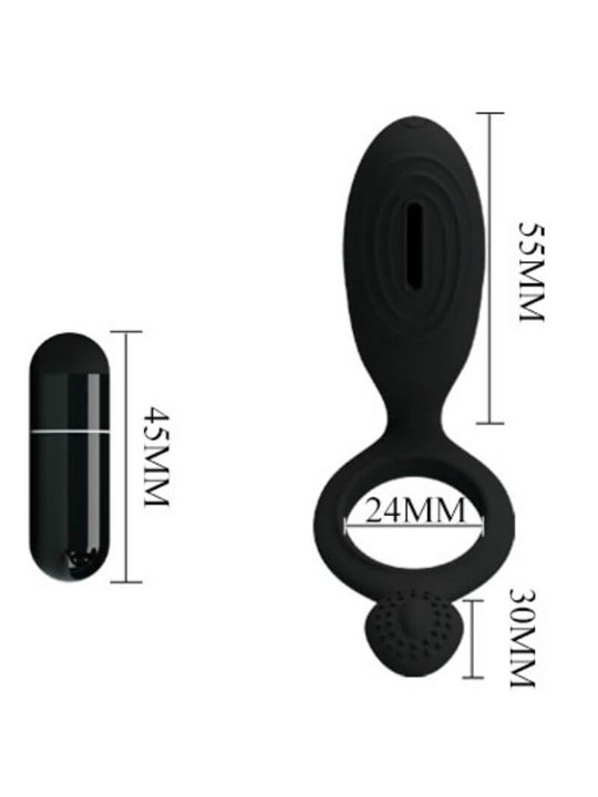 Pretty Love - Vibrating Ring with Ethel Stimulator
