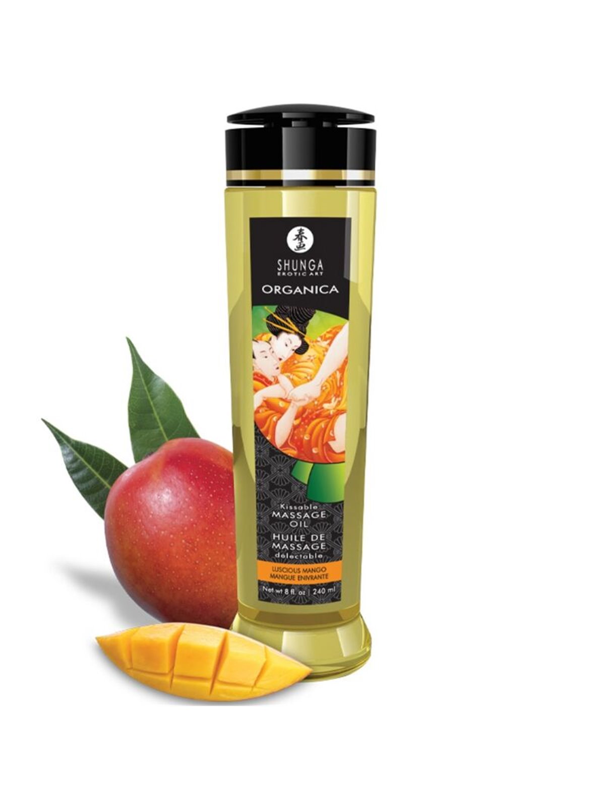 Shunga - Olio Da Massaggio Biologico al Mango 240 ML