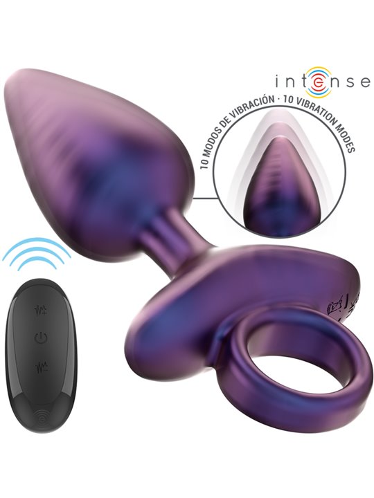 Intense - Michael Vibrating Anal Plug Model 2 Remote Control
