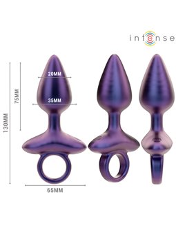 Intense Michael - Plug Anale Vibrante in Silicone con Telecomando