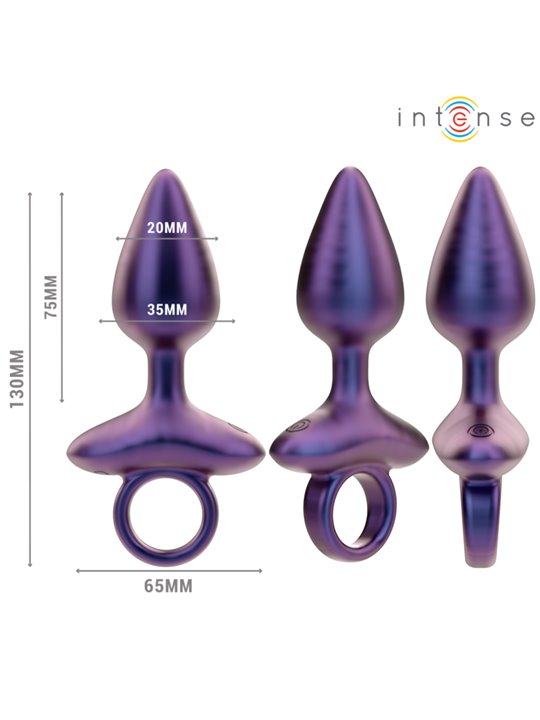 Intense - Michael Vibrating Anal Plug Model 2 Remote Control
