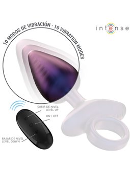 Intense Michael - Plug Anale Vibrante in Silicone con Telecomando