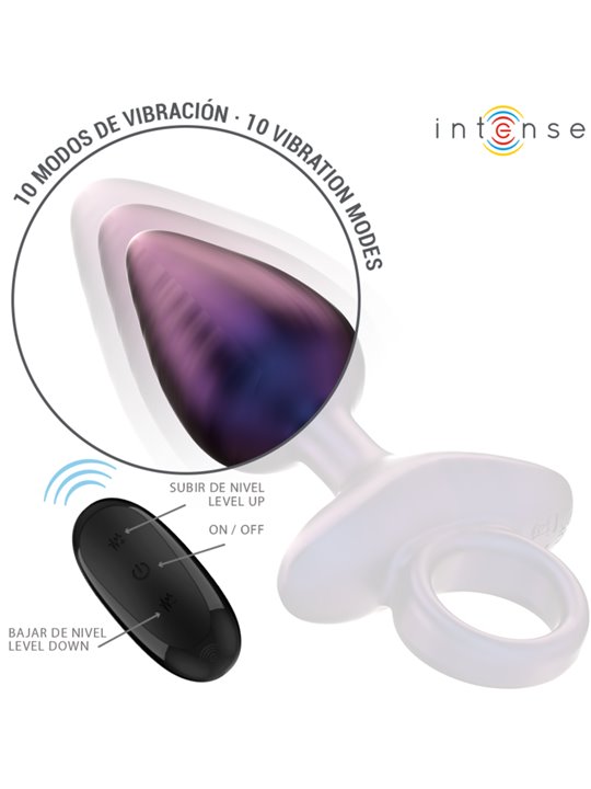 Intense - Michael Vibrating Anal Plug Model 2 Remote Control