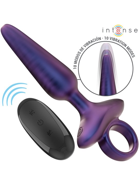 Intense Marlon - Plug Anale Vibrante in Silicone con Telecomando